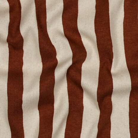 rib jersey organic poppy 07836.001