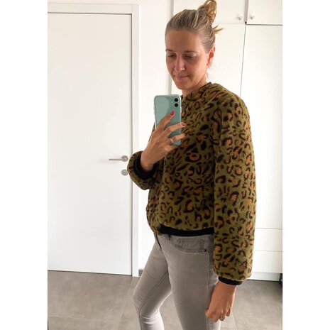 clea bomber jas beletoile - kickenstoffen