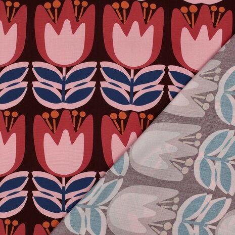  lenzing ecovero flowers Poppyfabrics 07384.008 - bij kickenstoffen