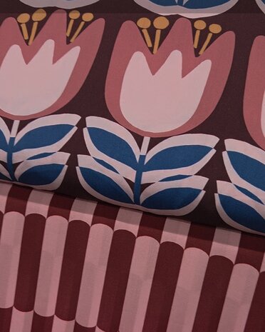 lenzing ecovero combinatie stoffen - kickenstoffen