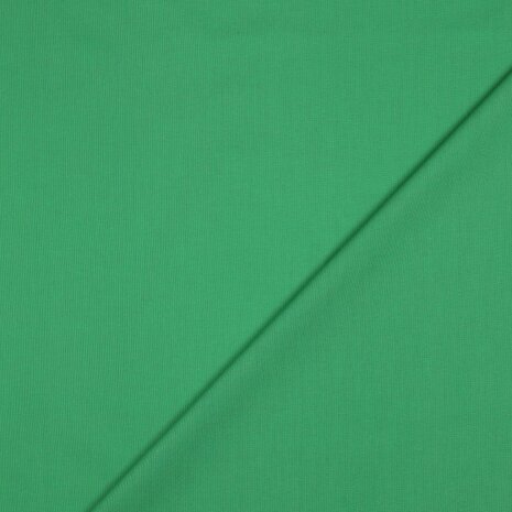 kelly green uni katoen poppy 06006.101