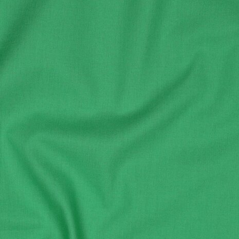 kelly green uni katoen poppy 06006.101