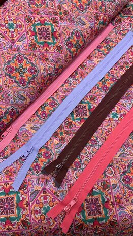 ritsen bij patchwork stof