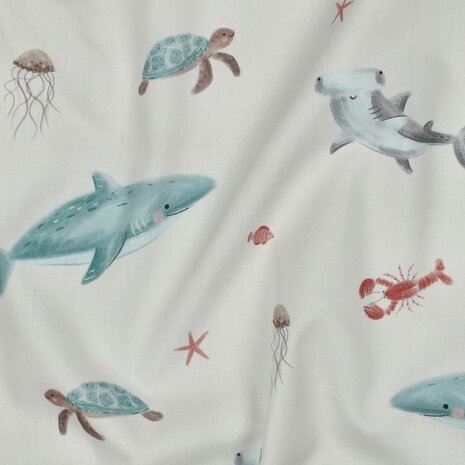 sea life fine poplin 06949.002
