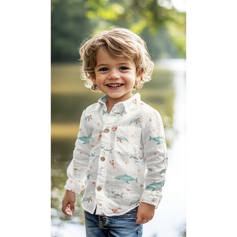 sea life fine poplin 06949.002