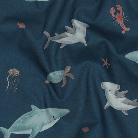 sea life fine poplin 06949.006