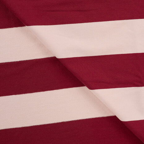 joggingstof met strepen - Engineered YD Stripe  kickenstoffen K47115-190