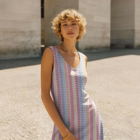 AI voorbeeld - knitted crochet Poppyfabrics 04699.001_kickenstoffen