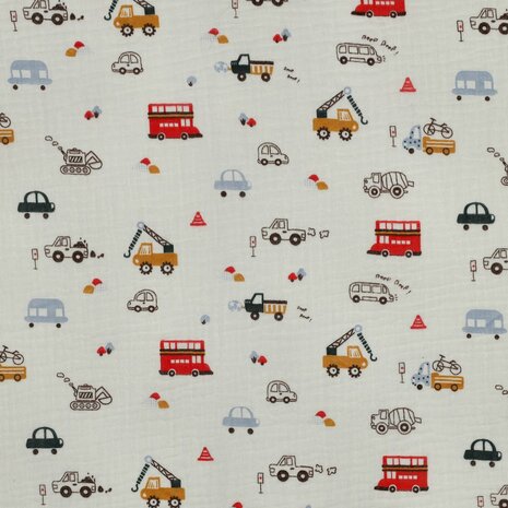 voertuigen hydrofiel poppy 07238.001_kickenstoffen