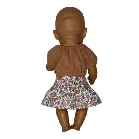 croptop en rok naaipatroon 2637 KicKenStoffen 