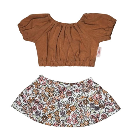 croptop en rok naaipatroon 2637 KicKenStoffen 