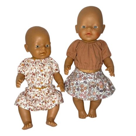 croptop en rok naaipatroon 2637 KicKenStoffen van Nappi