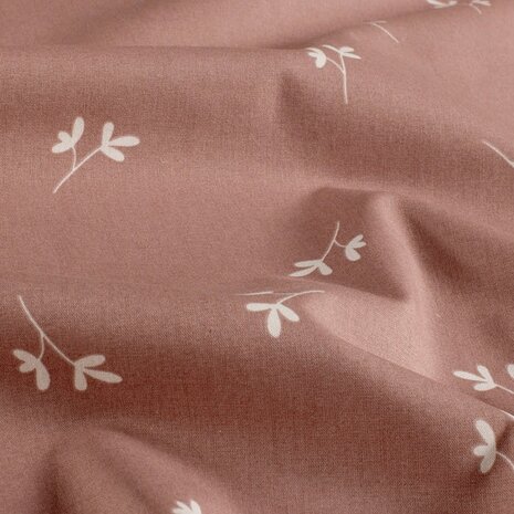 Jursie katoen takjes mauve - KicKenStoffen 25609