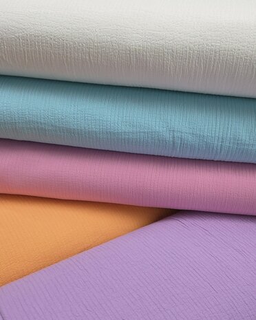 andere kleuren effen seersuckers kickenstoffen - qjutie