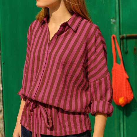 seersucker blouse