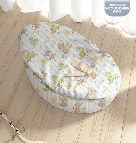 impressie foto baby ligstoel