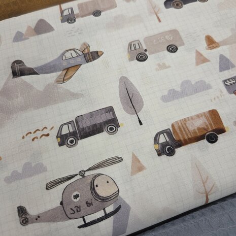 Swessie roadtrip digitale katoen kickenstoffen