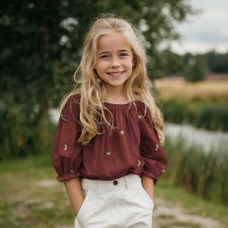 maan en sterren hydrofiel Poppy 03300.049