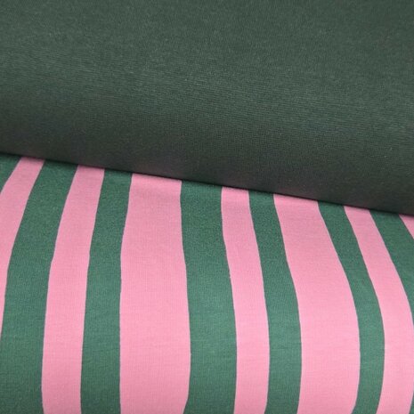 boordstof donker groen met jennifer bouron designer