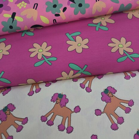 Poppy - stoffen Jennifer Bouron - KicKenStoffen 