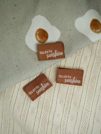 Label You are my sunshine