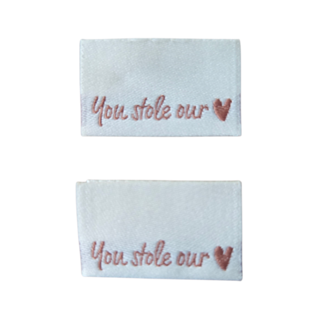 Label You stole our heart