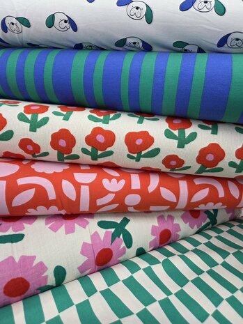 Jennifer Bouron &nbsp;Happy Playground - kickenstoffen