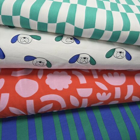 Jennifer Bouron &nbsp;Happy Playground - kickenstoffen