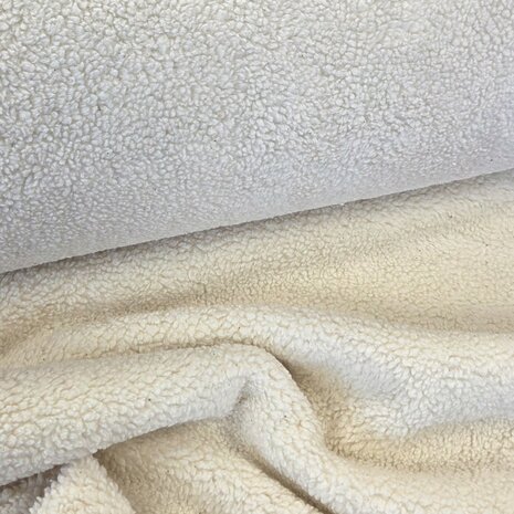 katoenen teddy - kickenstoffen