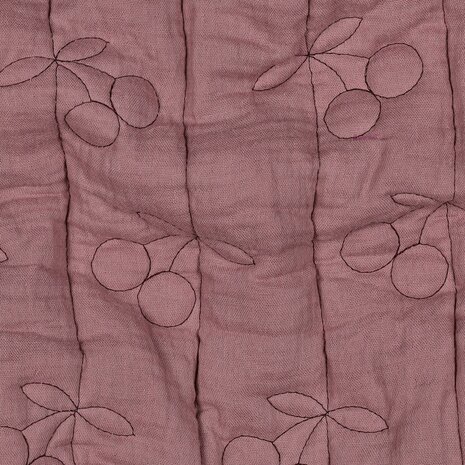 Poppy gestepte hydrofiel met kersen en strepen 02967.049