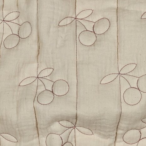 Poppy gestepte hydrofiel met kersen en strepen 02967.062