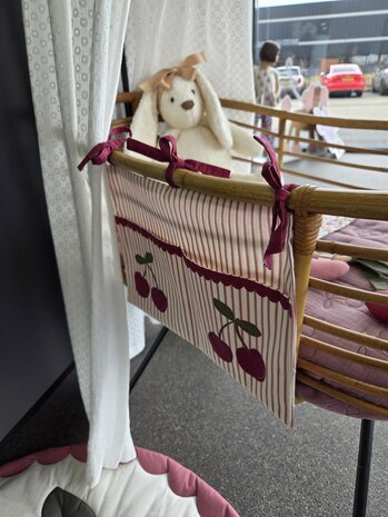 cherries playmat paneelstof kickenstoffen