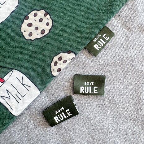 Label boys rule kickenstoffen