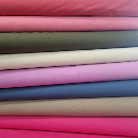 soft sweat biologische french terry KicKenStoffen vele kleuren