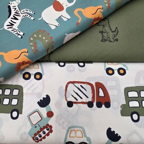 katoentjes jongenstoffen Jursie bij KicKenStoffen