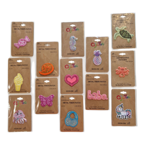 Qjutie kids patches van KicKenStoffen