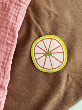 Woven patch Citrus