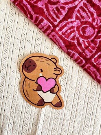Woven patch Capibara