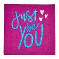 loop en label naailabel - sierlabel XXL just be you
