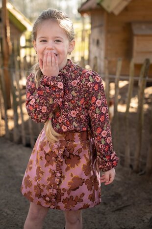 skirt livia en blouse celine uit poppy 27
