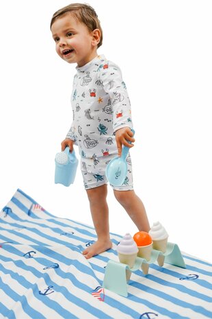 Annie patroon B2 bad- en strandkleding jongens baby  KicKenStoffen