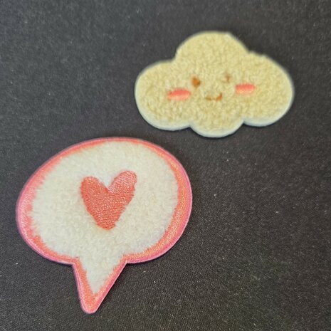 teddy patches van Sewnique bij KicKenStoffen