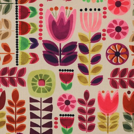 06748.001 tablecloth digital water repellent fruit