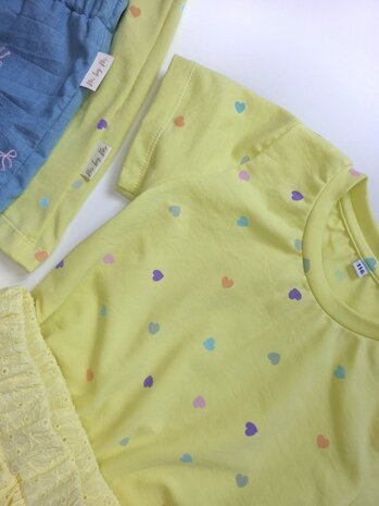 mbym.sewing maakte van onze stof een Tin tin short en en Esther en Ebbe shirt (1)