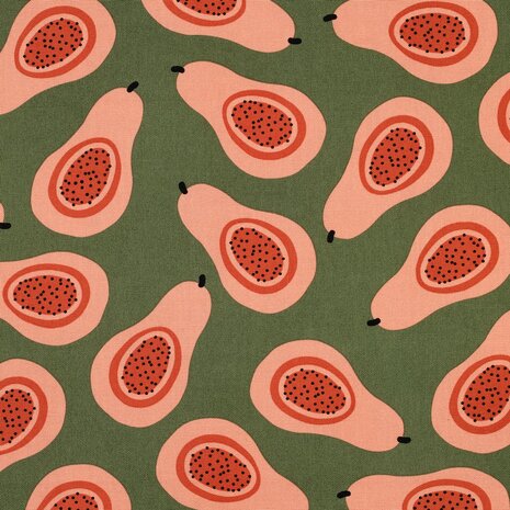 fruity canvas 08116.Poppy fabrics