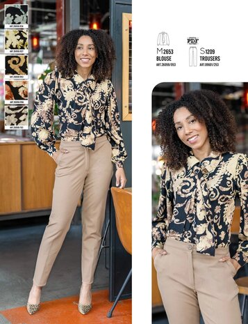 My Image 33 &ndash; Dames Naaipatronen Herfst en Winter - blouse en broek