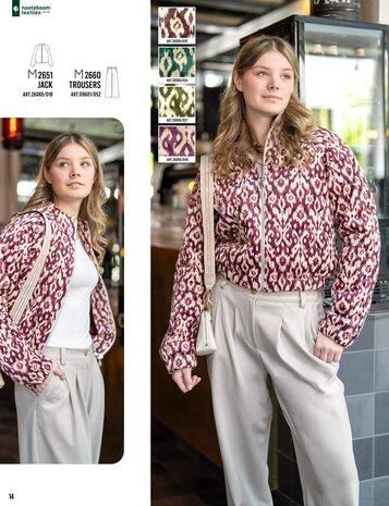 My Image 33 &ndash; Dames Naaipatronen Herfst en Winter - bomber jas