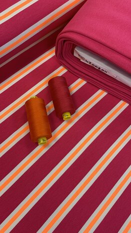 kleur komt donkerder op hier - frenchterry strepen qjutie kids met garen 382 en 351 en boordstof 4200204