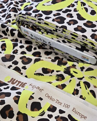 neon panter french terry qjutie kids