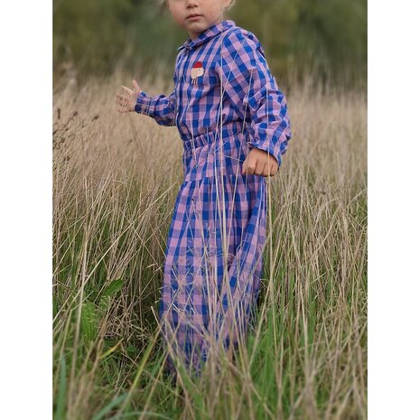 yarn dyed checks lavender-blue 03511.008